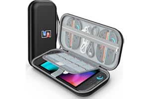 【2025年新登場】Switch2 対応 ケース 大容量 スイッチ ケース 兼容Switch/switch有機ELモデル キャリングケース 防水 防塵 防汚 耐衝撃 EVAハードシェル 全面保護 スイッチ収納バッグ ポーチ コンパクト 軽量 保護カバ