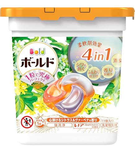 Amazon | P&G ボールド ジェルボール4D シトラス 詰替 超メガジャンボ