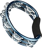 Amazon | RhythmTech RT1010 ニッケル2連タンバリン黒 | タンバリン