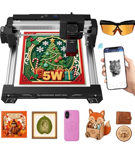 Amazon | WAINLUX K8 レーザー彫刻機 小型 レーザー加工機 5W ミニ