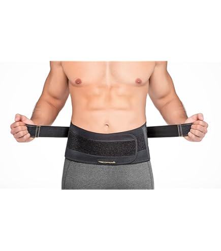 Amazon | Copper Fit 着圧バックサポート Large/X-Large Unisex Waist