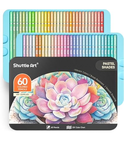 Amazon | Castle Art Supplies 120色鉛筆ジップアップセットは