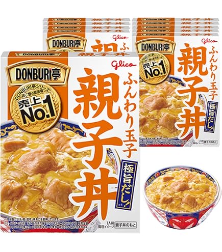 Amazon.co.jp: DONBURI亭 牛丼 親子丼 中華丼 すき焼き丼 4種類セット
