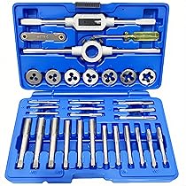 Amazon.co.jp: 【32点セット】タップダイスセット M3-M12 ネジ山修正
