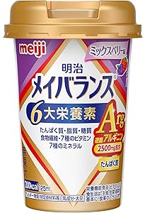 Amazon.co.jp: メイバランスミニカップ ストロベリー味 125ml×12本
