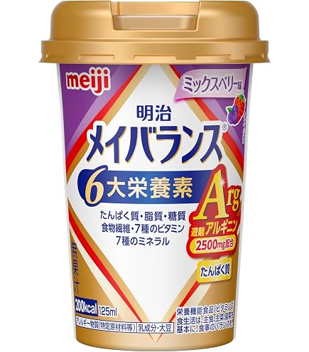Amazon.co.jp: メイバランスミニカップ 発酵乳仕込み ギフトBOX 125ml