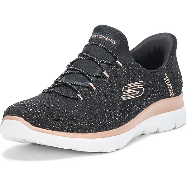 Amazon | Skechers レディース サミット レオパード シック ハンズ