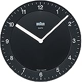 【正規輸入品】 BRAUN(ブラウン) 壁掛け時計 BNC006BKBK