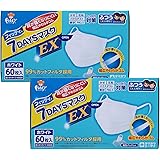 【Amazon.co.jp 限定】(PM2.5対応) フィッティ 7DAYS マスク EX 120枚入 ふつうサイズ ホワイト (60枚入×2)