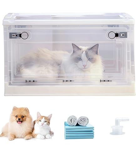 Amazon | acmeer ネブライザーボックス ペット 犬 猫 動物用酸素