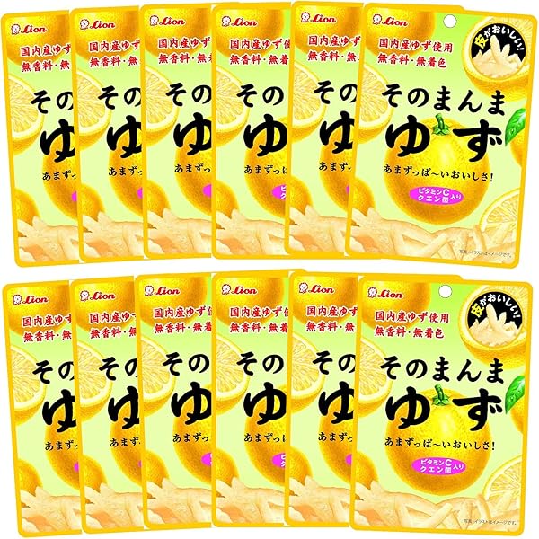 Amazon.co.jp: ライオン菓子 そのまんま甘夏 25g ×6個 : 食品・飲料・お酒