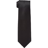 [ドレスコード101] ネクタイ 黒 フォーマル メンズ お葬式 お通夜 法事 礼装 TIE-783REI ブラック 日本 8cm (FREE サイズ)