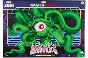ハズブロ（Hasbro）MARVEL マーベルレジェンド・シリーズ ゲーマーバース ガルガントス、レトロゲームをモチーフにしたコレクション用 15 cm サイズ アクションフィギュア G0626 正規品