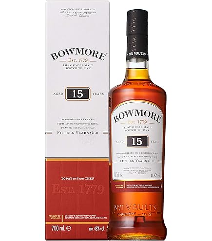 Amazon.co.jp: シングルモルト ウイスキー ボウモア 18年 ギフト