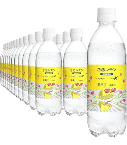 Amazon.co.jp: VOX(ヴォックス) 強炭酸水 レモンフレーバー 無糖 500ml