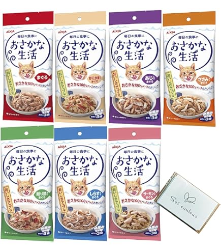 Amazon | アイシア おにく生活 180g（60g×3袋）キャットフード 6