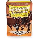 Arcane Tinmen Sleeves Dragon Shield Box 100 Copper Matte Accessories