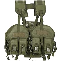 Amazon.co.jp: [Zakya] チェストリグ サバゲー ベスト タクティカル