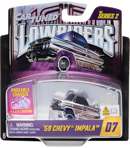 Amazon.co.jp: CarTuned ローライダーシリーズ2-1961シボレーインパラ