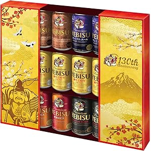 【Amazon.co.jp限定】 [お歳暮/贈り物] サッポロ ヱビス 歳暮ギフト オリジナル 5種アソートセット…