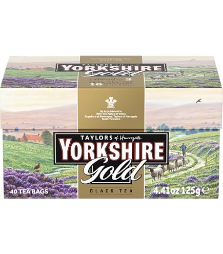 Amazon.co.jp: Yorkshire Tea Bedtime Brew Tea Bags, Pack of 4