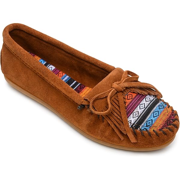 Amazon | MINNETONKA(ミネトンカ) レオパード キルティー スエード