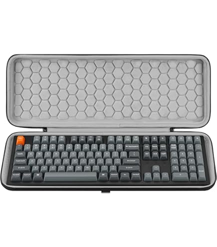 Amazon.co.jp: Geekria 90%-96% キーボードケース、100キー