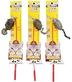 Amazon | じゃれ猫チューチュー 2本セット キャティーマン 天然毛使用