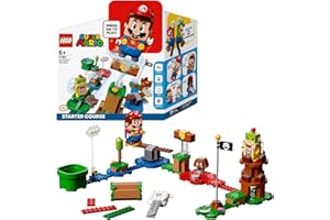 レゴ (LEGO) スーパーマリオ おもちゃ レゴ(R)マリオ(TM) と ぼうけんのはじまり 〜 スターターセット クリスマスプレゼント クリスマス 男の子 女の子 マリオ 子供 グッズ フィギュア ゲーム 玩具 知育玩具 誕生日 プレゼント ギフ