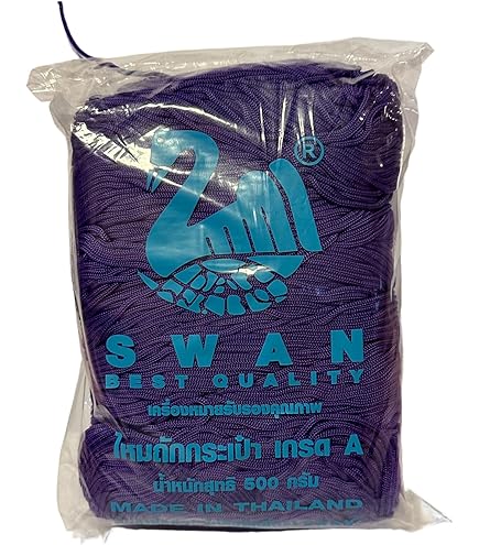 タイ　マクラメ　糸　SWAN Amazon | SWAN マクラメ 編み 糸 紐 コード バンコク スワン糸