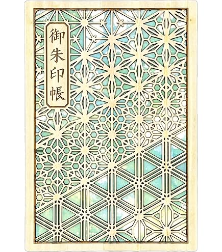 Amazon | あすなろ 魅せたくなる御朱印帳 大判 花鳥風月 木製 智頭杉