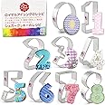 Ann Clark Cookie Cutters 数字 クッキー型9個セット、レシピ小冊子付き