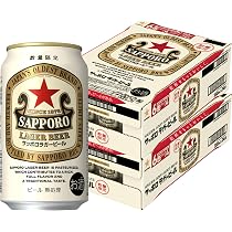 Amazon.co.jp: サッポロビール 赤星 ラガービール [ ビール 350ml×48本