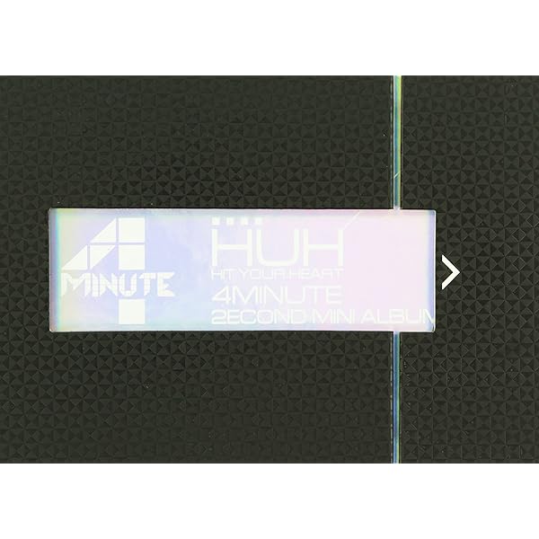 Amazon.co.jp: 4Minute 5thミニアルバム - 4Minute World (韓国版