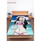 Amazon Animesuki 毛布 魔法科高校の劣等生 七草真由美 さえぐさ まゆみ アニメ ブランケット フランネル シーツ カスタム可能 0cm X 150cm アニメ 萌えグッズ 通販