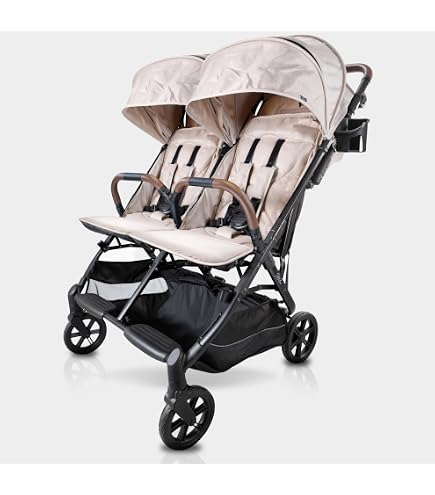 Evenflo Minno Twin Double Stroller, Glenbarr Grey Baby Products