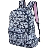 アストロ リュック ネイビー 麻の葉柄 折りたたみ 超軽量 バックパック コンパクト 822-14 小