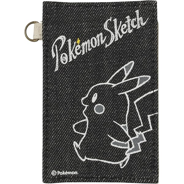 Amazon ポケモンセンターオリジナル パスケース Pokemon Sketch ピカチュウ バッグ 財布 おもちゃ