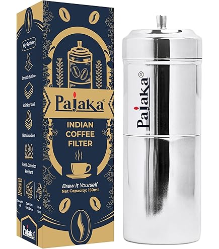 Amazon | PAJAKA Madras Kaapi Kappiメーカー - ステンレススチール