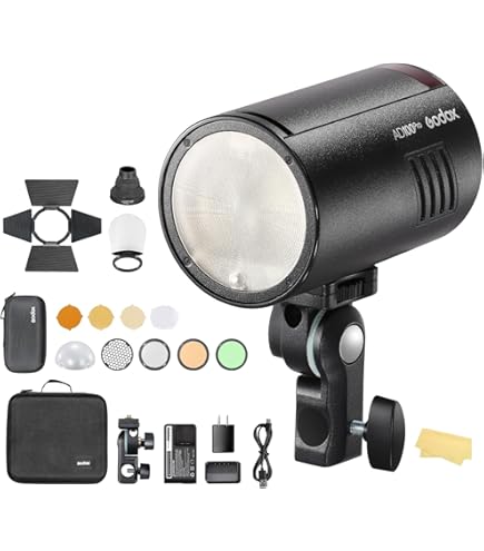 Neewer Q3 00 300Ws Outdoor Studio Flash With Q Compact