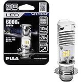 PIAA(ピア) バイク用ヘッドライトバルブ LED 6000K デュアルビーム 12V 5/6W H6M(PH7相当品) 1個入 MLE8