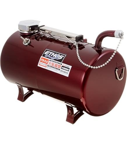 Lowbrow Customs GOOD LUCK ガソリン タンク 携行缶 Amazon | LOWBROW GOODLUCK ガソリン 携行缶 887ml 高さ 約27㎝ 直径