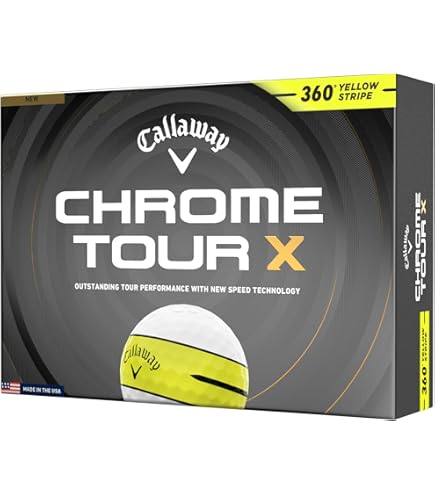 Amazon.co.jp: キャロウェイ(Callaway) ゴルフボール CHROME TOUR X 24