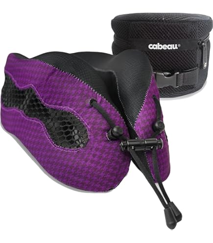 Amazon｜Cabeau Evolution Cool Travel Pillow (Red)｜携帯枕