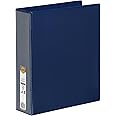 MARBIG(R) 5422001B Clearview Insert Binder A4 2D Ring 50Mm Blu