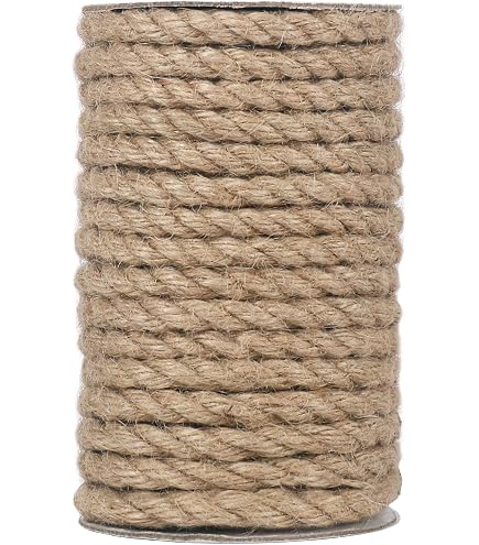 Gift Rooe Natural Jute String Natural Jute Twine Rope - Multiple Sizes For Crafts ...