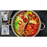 【粉末スープに旨味を凝縮】薬膳火鍋マーラー・白湯スープと漢方のセット　２～３名様分
