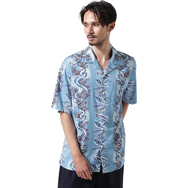 Amazon.co.jp: [アヴィレックス] ALOHA SHIRT TROPICAL GIRL アロハ
