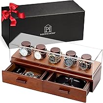 おと　ケース付き Amazon.co.jp: Parkway Home ソリッドオークウォッチボックス