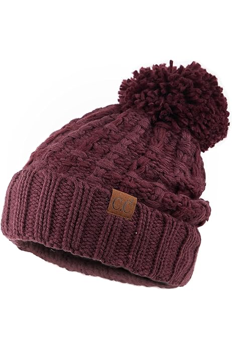 maroon beanie amazon